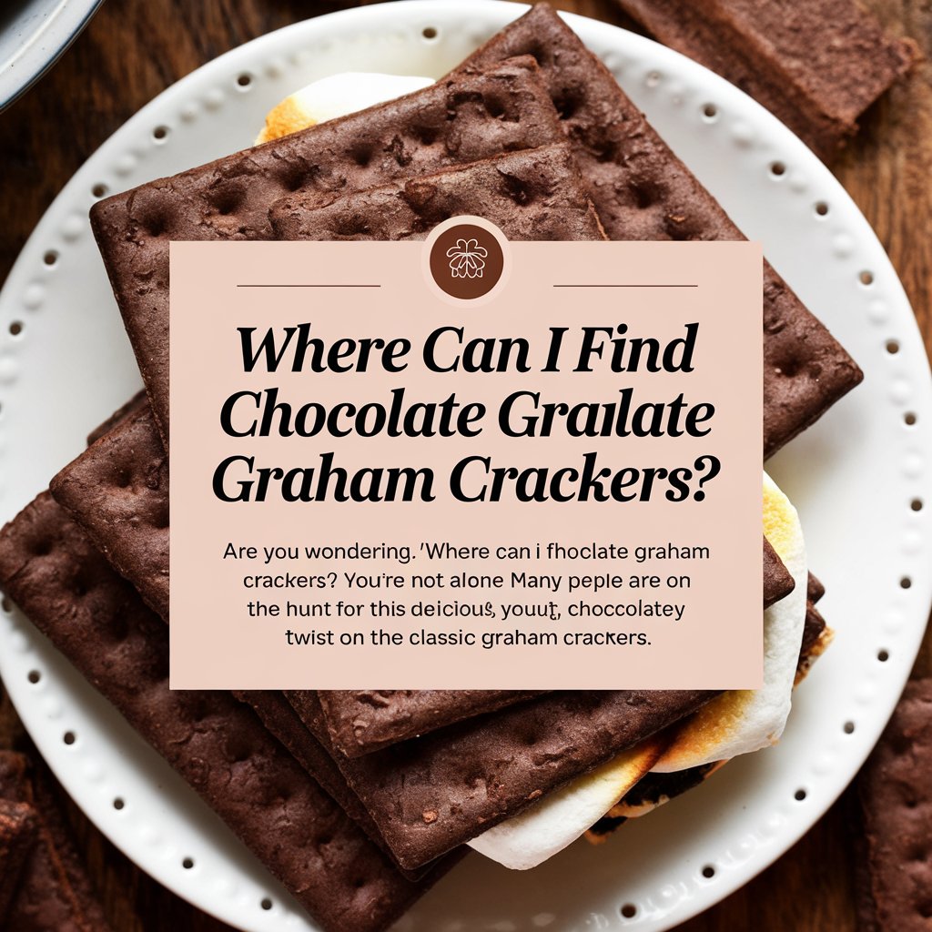 where can I find chocolate graham crackers