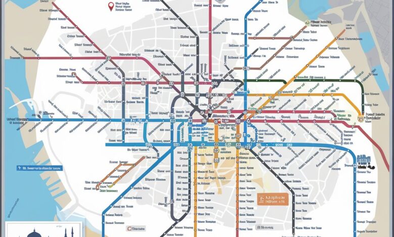 Istanbul Metro Map