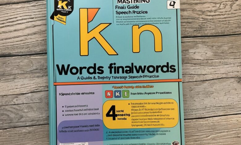 Mastering Final K Words: A Fun Guide for Speech Therapy Practice"